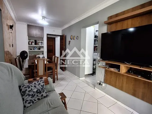 Apartamento com 66m² 2 quartos e 2 banheiros, à venda, no bairro Vila Balneário Santa Martha em Caraguatatuba