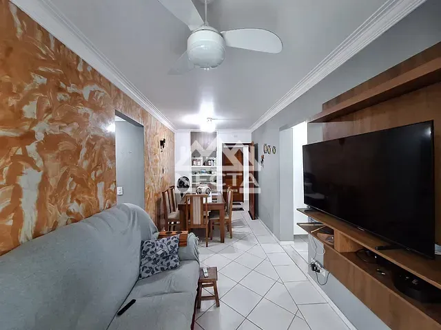 Apartamento com 66m² 2 quartos e 2 banheiros, à venda, no bairro Vila Balneário Santa Martha em Caraguatatuba