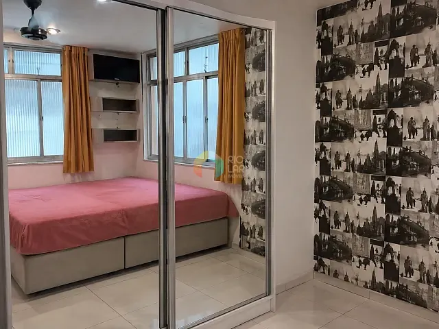 Apartamento com 46m² 1 quarto e 1 banheiro, à venda, no bairro Copacabana em Rio de Janeiro