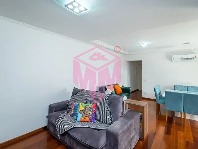 Apartamento com 125m² 3 quartos e 2 banheiros, à venda, no bairro Jardim em Santo André