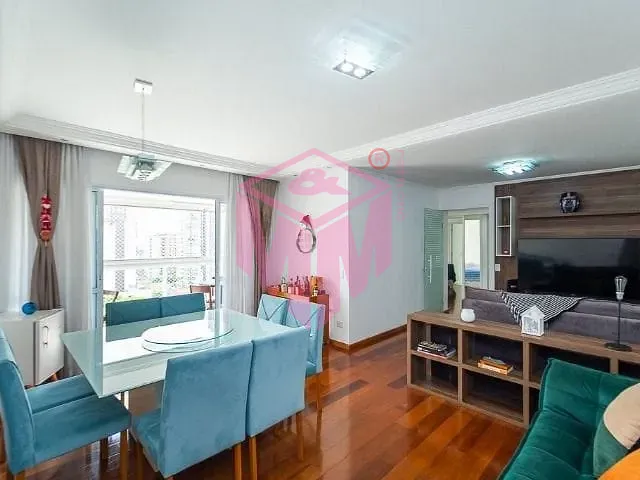 Apartamento com 125m² 3 quartos e 2 banheiros, à venda, no bairro Jardim em Santo André