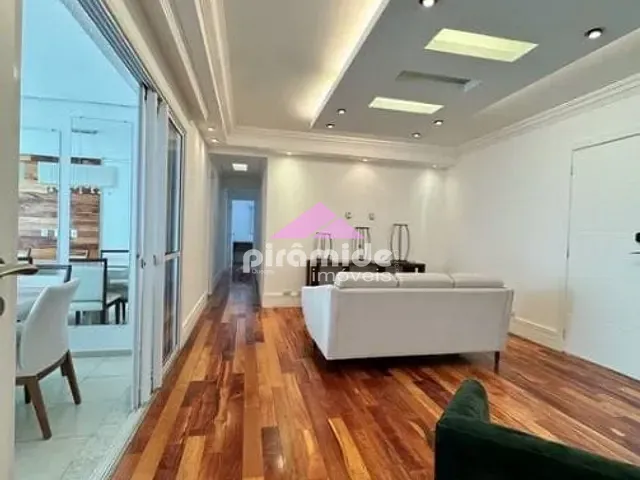 Apartamento com 125m² 4 quartos e 3 banheiros, à venda, no bairro Jardim Aquárius em São José dos Campos