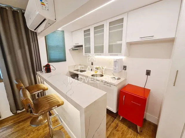 Apartamento com 44m² 1 quarto e 2 banheiros, à venda, no bairro Ipanema em Rio de Janeiro