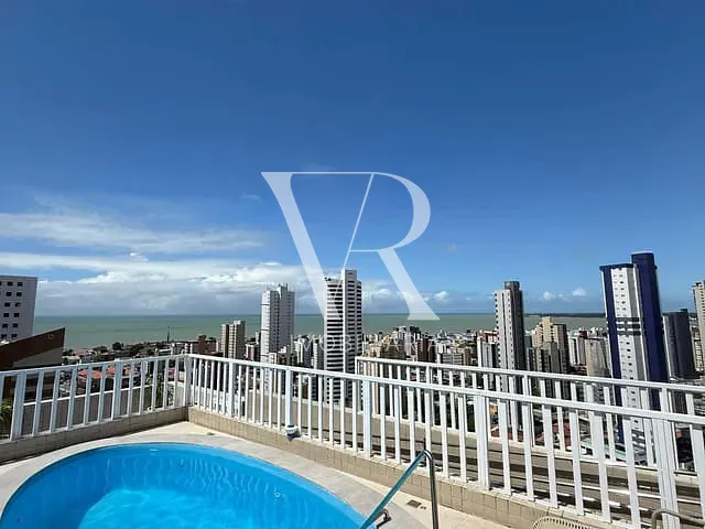 Apartamento 4 quartos e 4 banheiros, à venda, no bairro Manaíra em João Pessoa