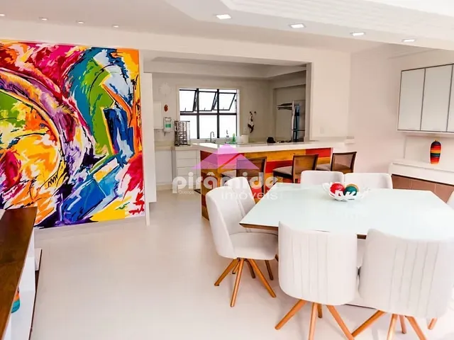 Apartamento com 180m² 5 quartos e 2 banheiros, à venda, no bairro Prainha em Caraguatatuba