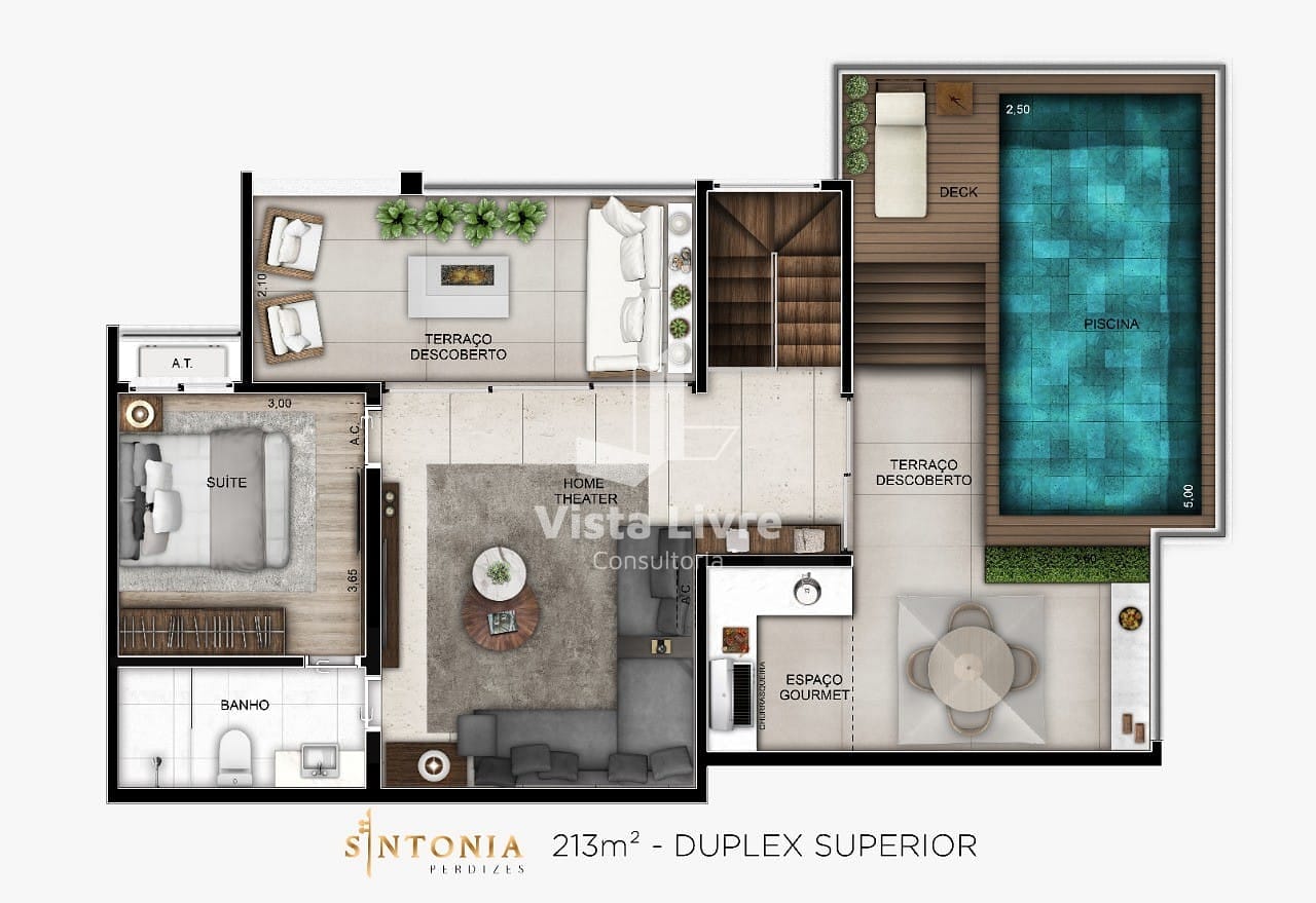 Cobertura, 3 quartos, 213 m² - Foto 31