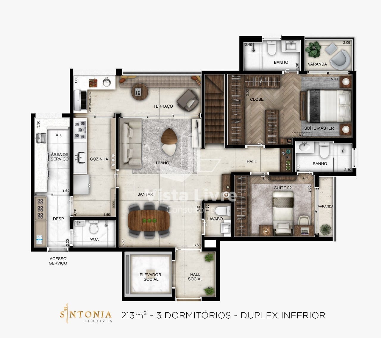 Cobertura, 3 quartos, 213 m² - Foto 32