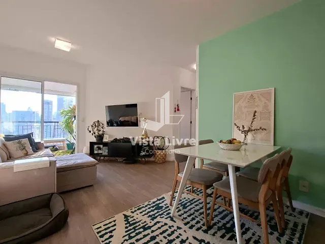 Apartamento com 75m² 2 quartos e 2 banheiros, à venda, no bairro Vila Olímpia em São Paulo