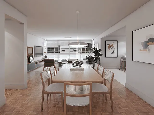 Apartamento com 167m² 3 quartos e 3 banheiros, à venda, no bairro Consolação em São Paulo