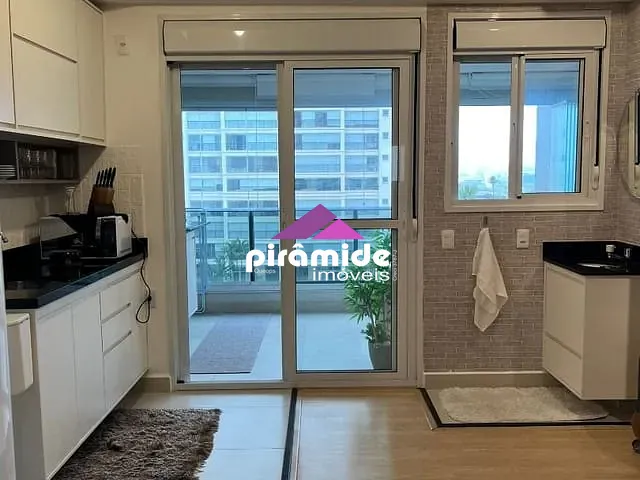 Apartamento com 41m² 1 quarto e 1 banheiro, para alugar, no bairro Jardim Aquárius em São José dos Campos