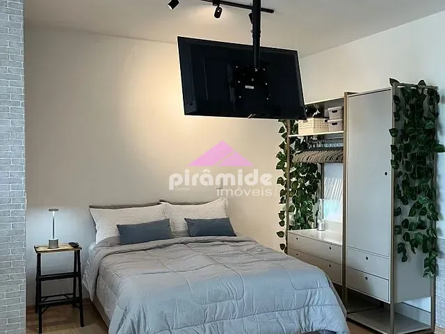 Apartamento com 41m² 1 quarto e 1 banheiro, para alugar, no bairro Jardim Aquárius em São José dos Campos