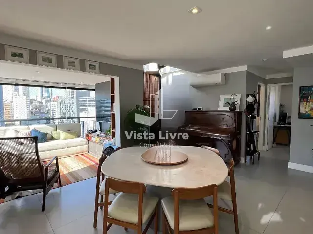 Apartamento com 140m² 2 quartos e 2 banheiros, à venda, no bairro Pinheiros em São Paulo