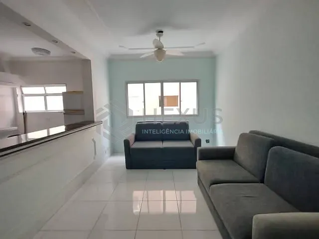 Apartamento com 100m² 2 quartos e 1 banheiro, à venda, no bairro Enseada em Guarujá