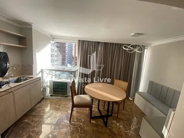 Studio com 37m² 1 quarto e 1 banheiro, à venda, no bairro Indianópolis em São Paulo
