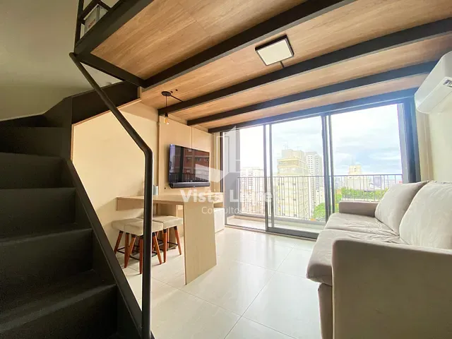 Studio com 53m² 1 quarto e 1 banheiro, à venda, no bairro Pinheiros em São Paulo