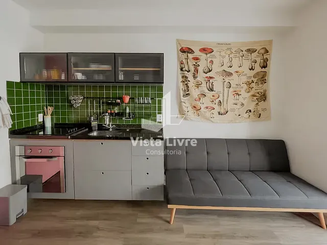 Apartamento com 36m² 1 quarto e 1 banheiro, à venda, no bairro Barra Funda em São Paulo