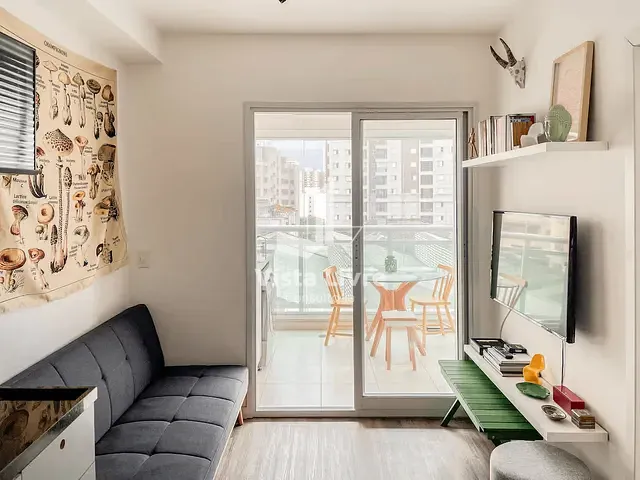 Apartamento com 36m² 1 quarto e 1 banheiro, à venda, no bairro Barra Funda em São Paulo