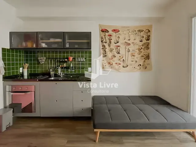 Apartamento com 36m² 1 quarto e 1 banheiro, à venda, no bairro Barra Funda em São Paulo