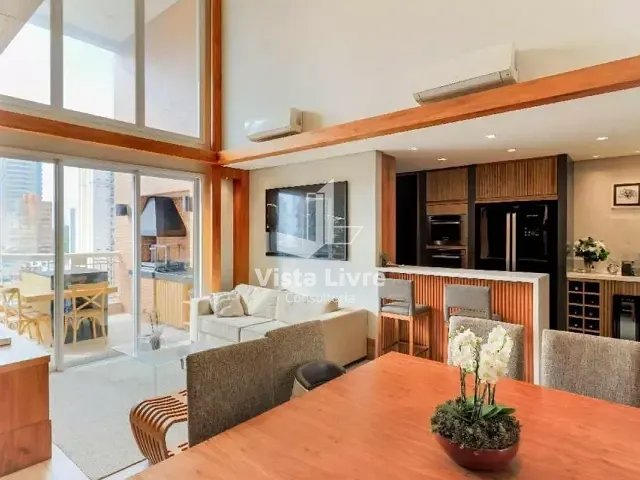 Apartamento com 121m² 3 quartos e 3 banheiros, à venda, no bairro Vila Cordeiro em São Paulo