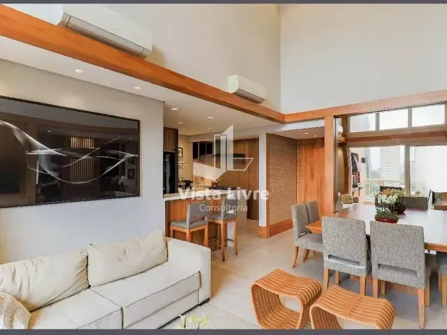 Apartamento com 121m² 3 quartos e 3 banheiros, à venda, no bairro Vila Cordeiro em São Paulo