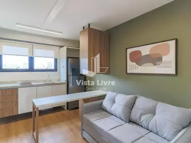 Apartamento com 42m² 1 quarto e 2 banheiros, à venda, no bairro Pinheiros em São Paulo