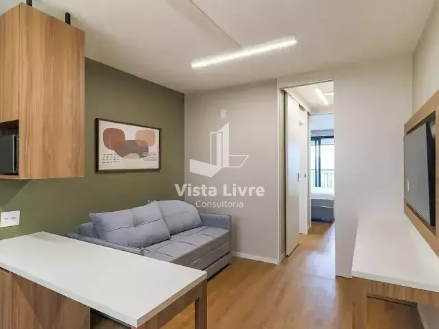 Apartamento com 42m² 1 quarto e 2 banheiros, à venda, no bairro Pinheiros em São Paulo