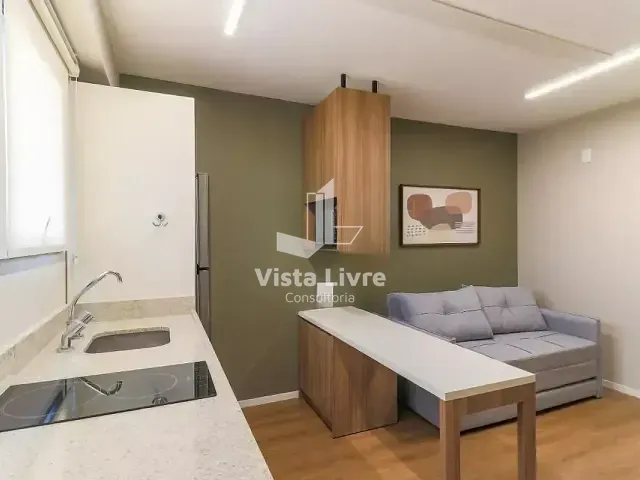 Apartamento com 42m² 1 quarto e 2 banheiros, à venda, no bairro Pinheiros em São Paulo
