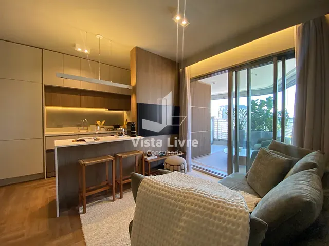 Apartamento com 57m² 1 quarto e 1 banheiro, à venda, no bairro Pinheiros em São Paulo