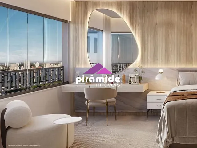 Apartamento com 76m² 2 quartos e 3 banheiros, à venda, no bairro Vila Adyana em São José dos Campos