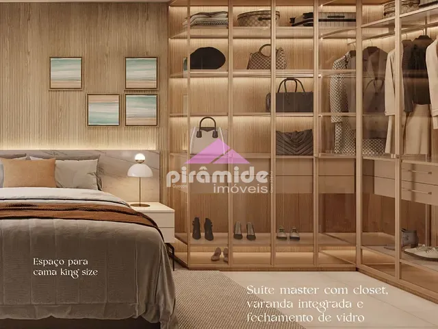 Apartamento com 76m² 2 quartos e 3 banheiros, à venda, no bairro Vila Adyana em São José dos Campos