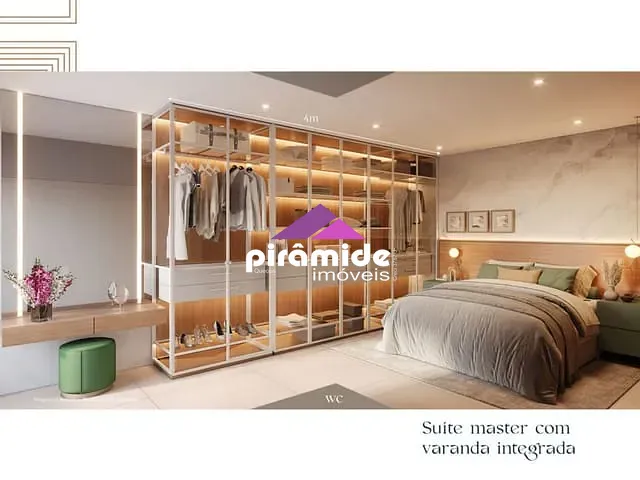 Apartamento com 71m² 2 quartos e 2 banheiros, à venda, no bairro Vila Adyana em São José dos Campos