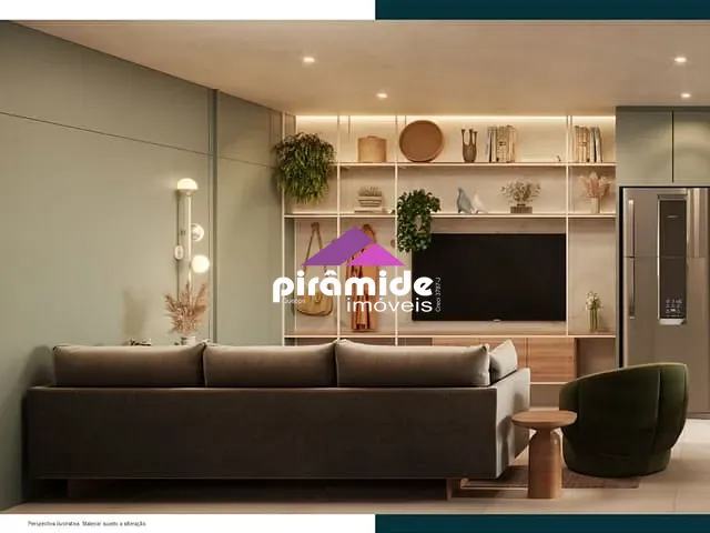 Apartamento com 71m² 2 quartos e 2 banheiros, à venda, no bairro Vila Adyana em São José dos Campos