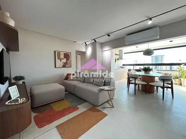 Apartamento com 87m² 3 quartos e 2 banheiros, à venda, no bairro Jardim Aquárius em São José dos Campos