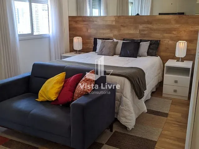 Studio com 43m² 1 quarto e 2 banheiros, à venda, no bairro Vila Olímpia em São Paulo