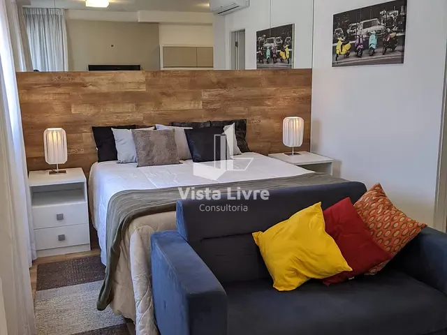 Studio com 43m² 1 quarto e 2 banheiros, à venda, no bairro Vila Olímpia em São Paulo
