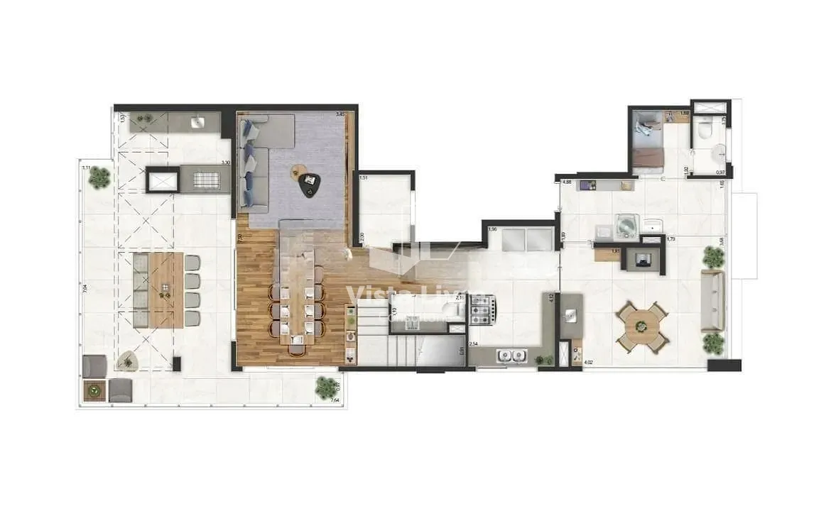 Apartamento, 3 quartos, 219 m² - Foto 42