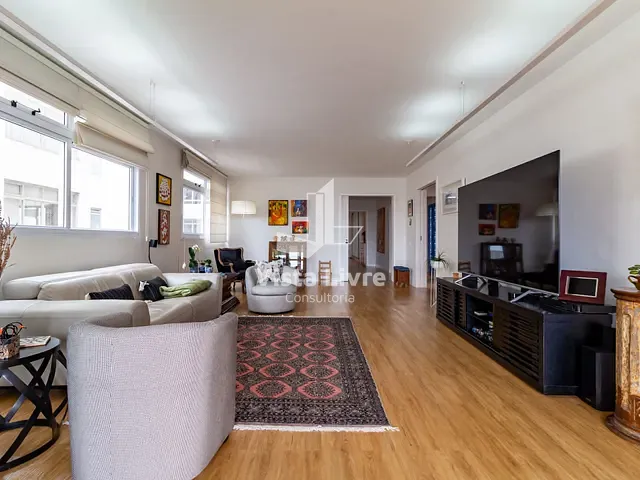 Apartamento com 330m² 5 quartos e 4 banheiros, à venda, no bairro Higienópolis em São Paulo