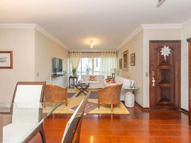 Foto do Apartamento - Apartamento para venda em Moema com 4 quartos, sendo 1 suíte , 165m² | Correteria Imóveis