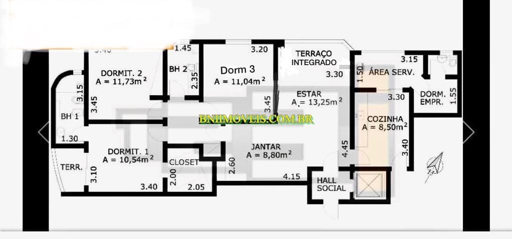 Apartamento, 3 quartos, 116 m² - Foto 15