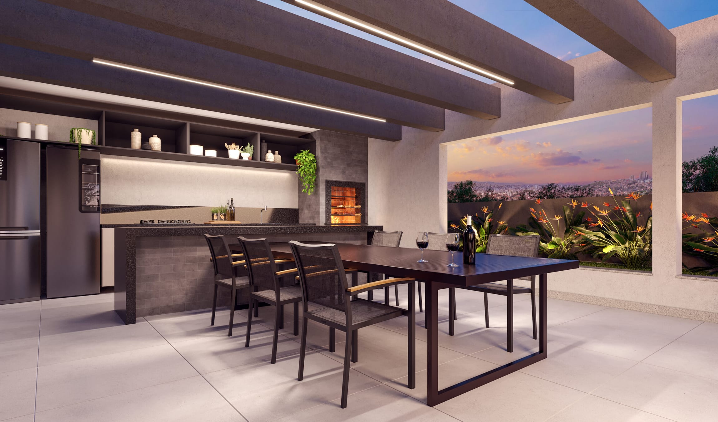 Apartamento de 3 quartos, com 2 ou 3 vagas, lazer completo, com 94 m2 a 321 m2, alto padrão de acabamento, à venda, Buritis, Belo Horizonte, MG miniatura 47