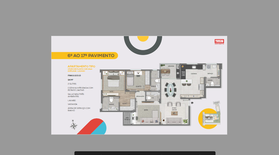 Apartamento de 3 quartos, com 2 ou 3 vagas, lazer completo, com 94 m2 a 321 m2, alto padrão de acabamento, à venda, Buritis, Belo Horizonte, MG miniatura 29