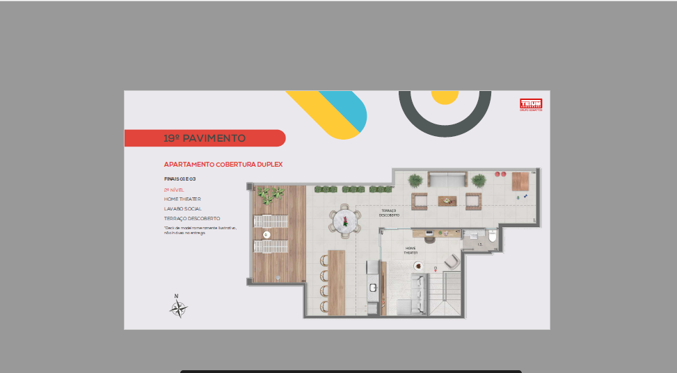 Apartamento de 3 quartos, com 2 ou 3 vagas, lazer completo, com 94 m2 a 321 m2, alto padrão de acabamento, à venda, Buritis, Belo Horizonte, MG miniatura 34
