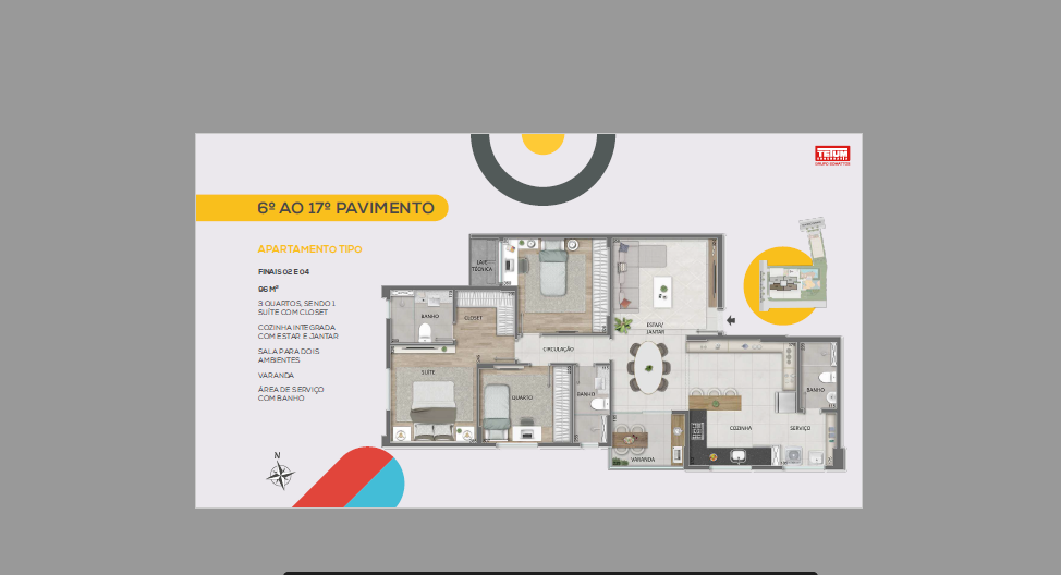 Apartamento de 3 quartos, com 2 ou 3 vagas, lazer completo, com 94 m2 a 321 m2, alto padrão de acabamento, à venda, Buritis, Belo Horizonte, MG miniatura 27