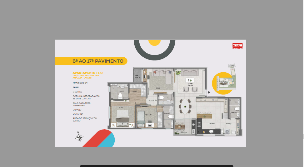 Apartamento de 3 quartos, com 2 ou 3 vagas, lazer completo, com 94 m2 a 321 m2, alto padrão de acabamento, à venda, Buritis, Belo Horizonte, MG miniatura 30