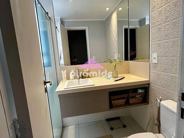 Apartamento com 77m² 2 quartos e 2 banheiros, para alugar, no bairro Jardim Aquárius em São José dos Campos