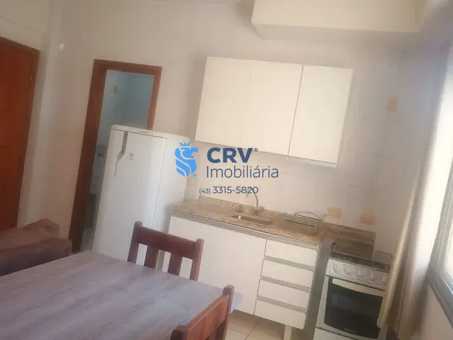 Apartamento com 55m² 1 quarto e 1 banheiro, para alugar, no bairro Centro em Londrina