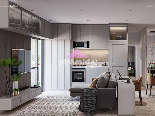 Apartamento com 66m² 2 quartos e 2 banheiros, à venda, no bairro Centro em São José dos Campos