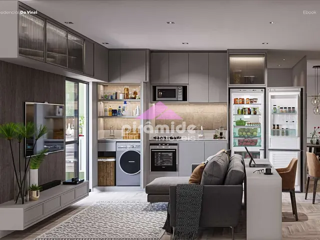 Apartamento com 66m² 2 quartos e 2 banheiros, à venda, no bairro Centro em São José dos Campos