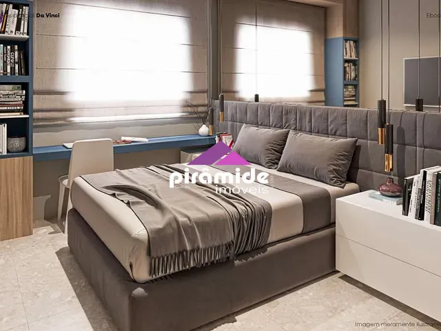 Apartamento com 43m² 1 quarto e 2 banheiros, à venda, no bairro Centro em São José dos Campos