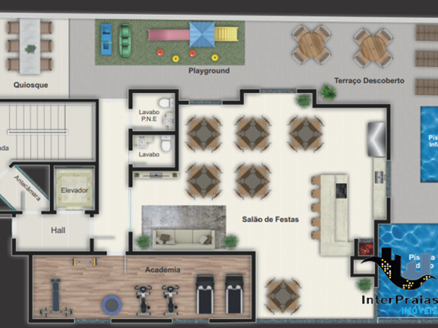 Apartamento à venda, no bairro Meia Praia em Itapema